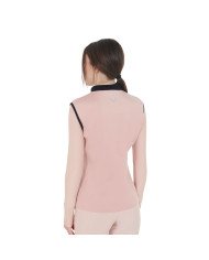 Smanicato donna misto tecnico con zip