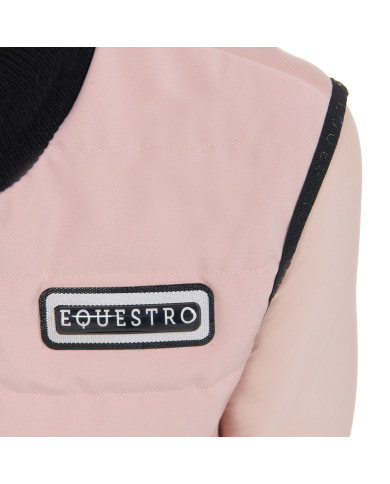Smanicato donna misto tecnico con zip Smanicato donna misto tecnico con zip