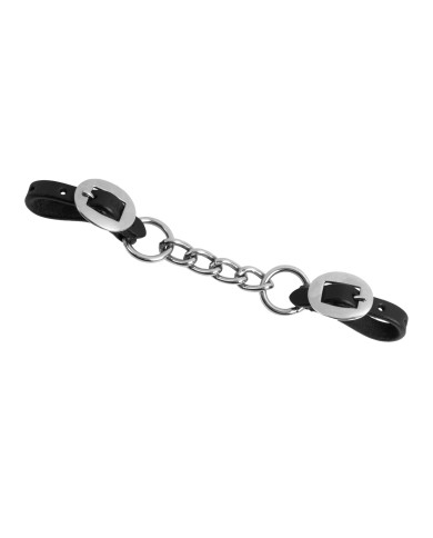 CURB STRAP NICKEL FITTING