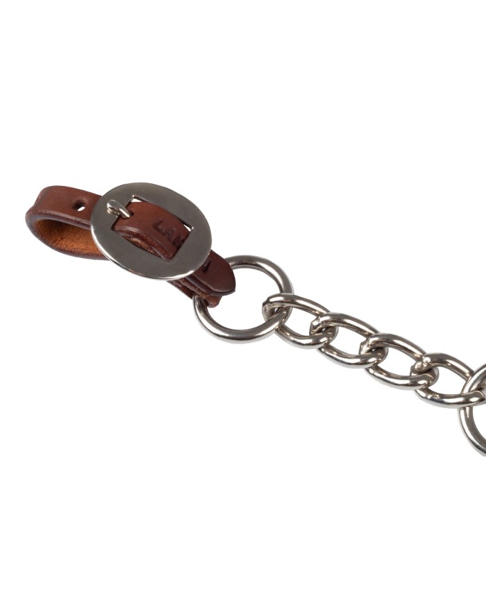 CURB STRAP NICKEL FITTING