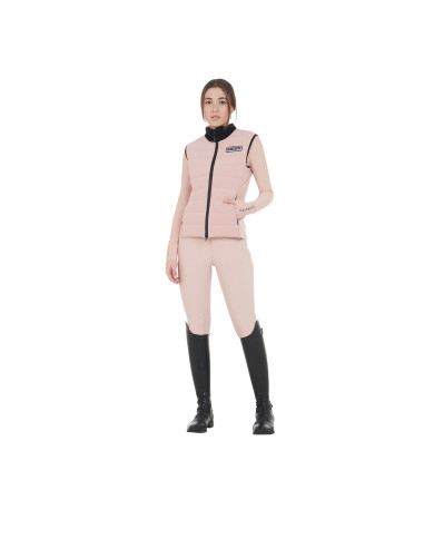 Smanicato donna misto tecnico con zip Smanicato donna misto tecnico con zip