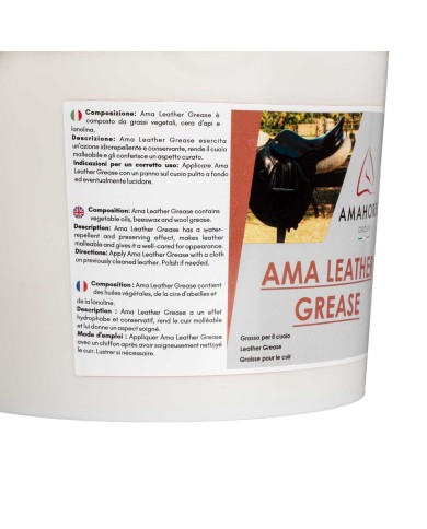 AMA LEATHER GREASE GRASSO PER CUOIO (5 KG)