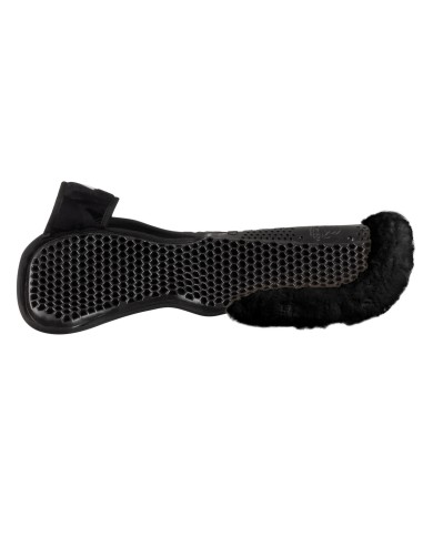 WITHERS FREE HEXAGONAL SOFT GEL PAD W/MICROPILE & BACK ECO-WOOL EDGE