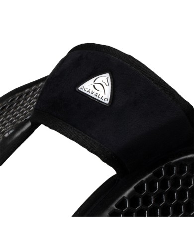 WITHERS FREE HEXAGONAL SOFT GEL PAD W/MICROPILE & BACK ECO-WOOL EDGE