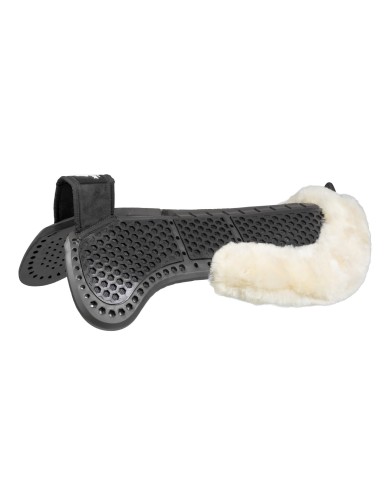 WITHERS FREE PIUMA AERO BALANCE FLAT GEL PAD CUT OUT WITH SHEEPSKIN