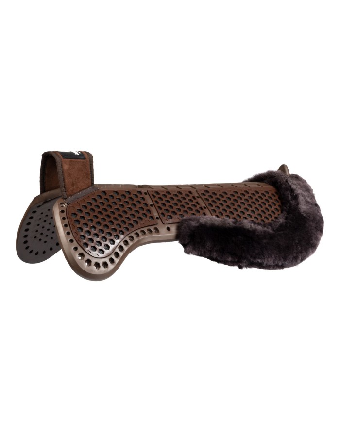 WITHERS FREE PIUMA AERO BALANCE FLAT GEL PAD CUT OUT WITH SHEEPSKIN