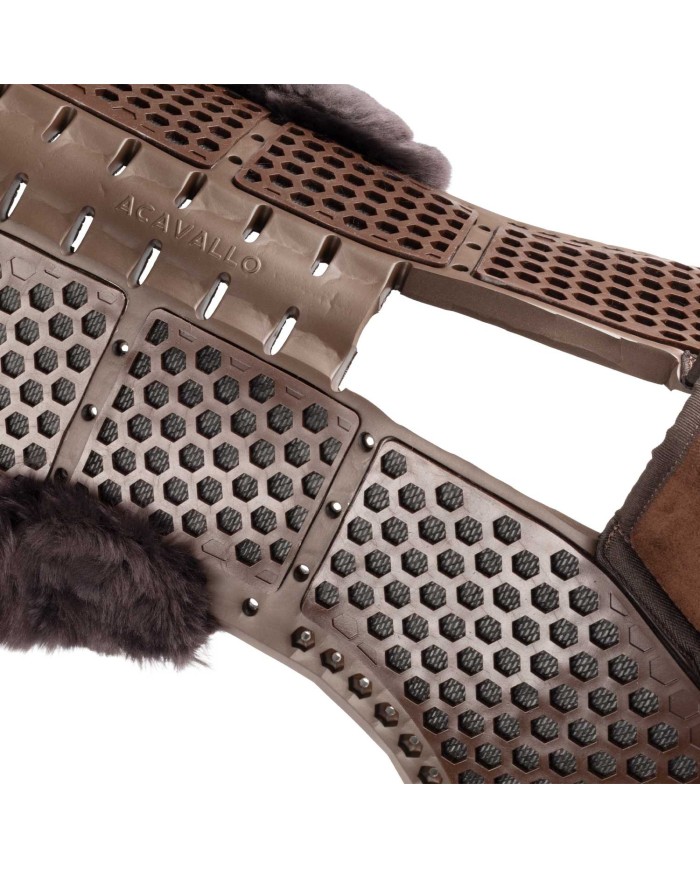 WITHERS FREE PIUMA AERO BALANCE FLAT GEL PAD CUT OUT WITH SHEEPSKIN