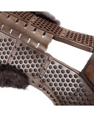 WITHERS FREE PIUMA AERO BALANCE FLAT GEL PAD CUT OUT WITH SHEEPSKIN