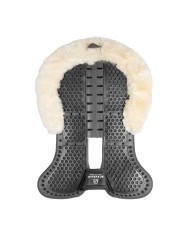 WITHERS FREE PIUMA AERO BALANCE FLAT GEL PAD CUT OUT WITH SHEEPSKIN