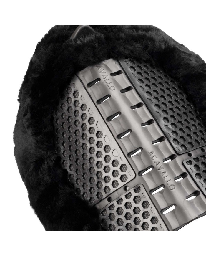 WITHERS FREE PIUMA AERO BALANCE FLAT GEL PAD CUT OUT WITH SHEEPSKIN