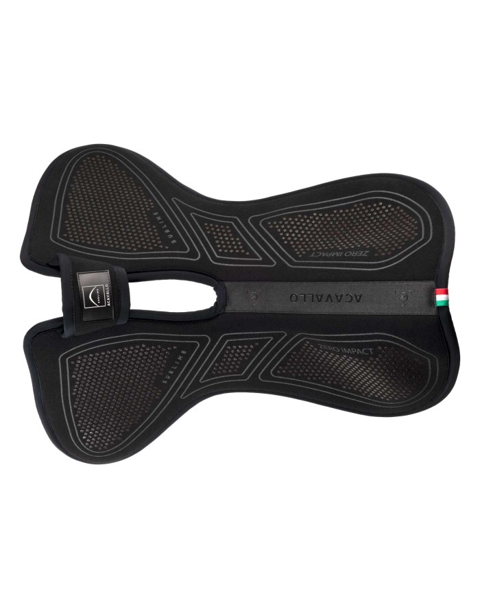 ZERO IMPACT EMB HALF PAD WITHERS FREE FRONT RISER