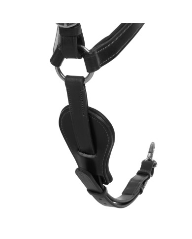 CALFSKIN LEATHER 5 POINT ATTACHMENT BREASTPLATE