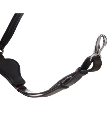 CALFSKIN LEATHER 5 POINT ATTACHMENT BREASTPLATE