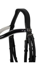 BRIGLIA DRESSAGE IMBOTTITURA BIANCA