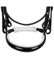 BRIGLIA DRESSAGE IMBOTTITURA BIANCA