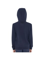 KIDS SHINY TRASPARENT LOGO HOODIE