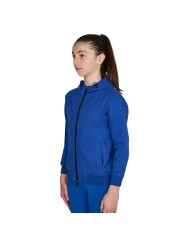 KIDS SHINY TRASPARENT LOGO HOODIE