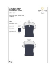 GIRL POLO SHIRT SS BUTTONS 1/2 MESH