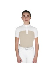 GIRL POLO SHIRT SS BUTTONS 1/2 MESH