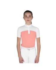 GIRL POLO SHIRT SS BUTTONS 1/2 MESH