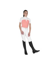 GIRL POLO SHIRT SS BUTTONS 1/2 MESH