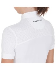 GIRL POLO SHIRT SS BUTTONS 1/2 MESH