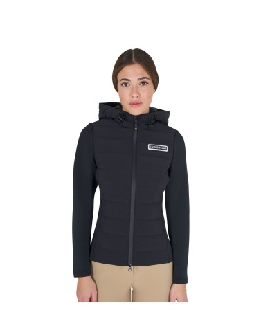 WOMEN S JERSEY+SCUBA TECHNICAL DOWN JACKET