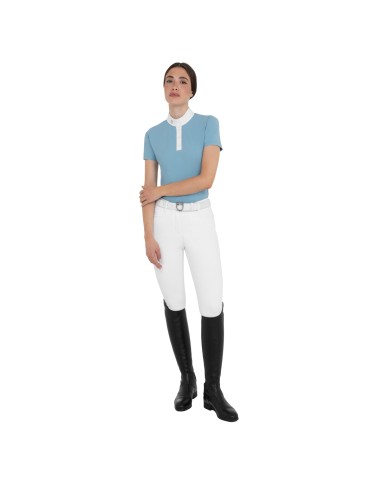 POLO DONNA BOTTONI MANICA CORTA MODELLO SALLY