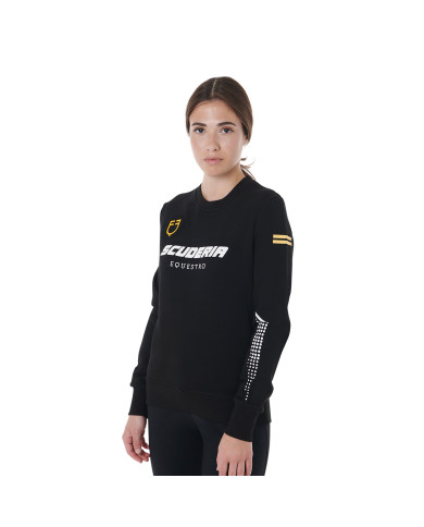 Felpa donna girocollo Scuderia Equestro Felpa donna girocollo Scuderia Equestro
