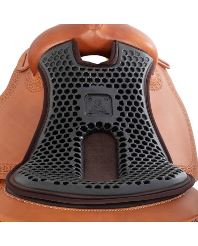 ORTHO-COCCYX WESTERN GEL SEAT SAVER W/DRY-LEX