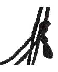 DIAMOND DESIGN MOHAIR ROPE HALTER