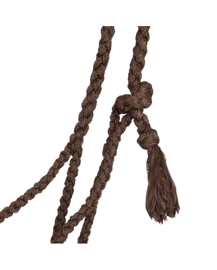 DIAMOND DESIGN MOHAIR ROPE HALTER
