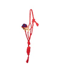 DIAMOND DESIGN MOHAIR ROPE HALTER
