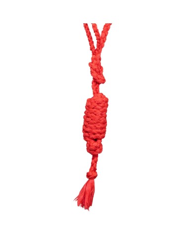 DIAMOND DESIGN MOHAIR ROPE HALTER