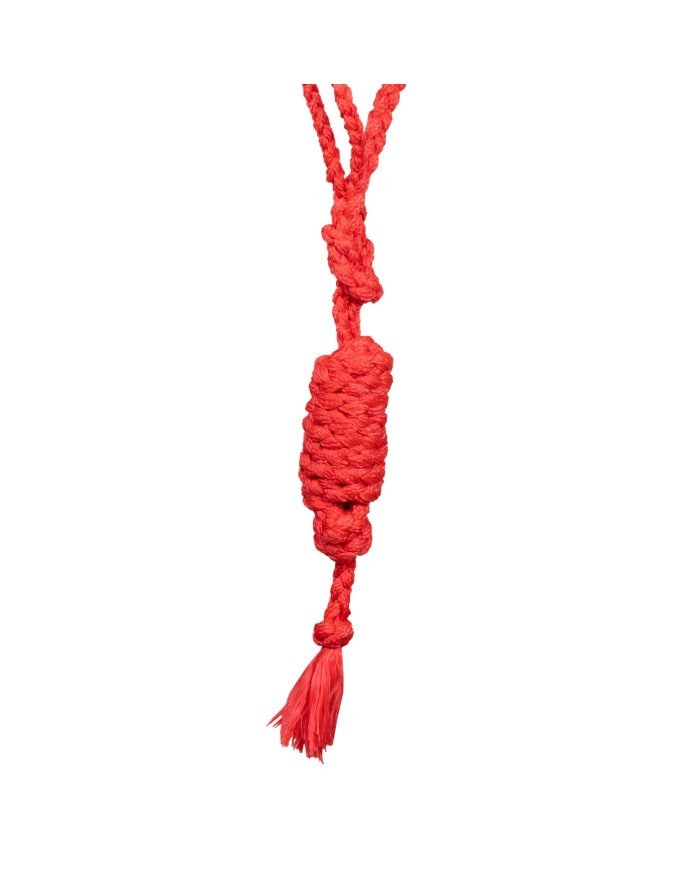 DIAMOND DESIGN MOHAIR ROPE HALTER