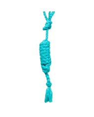 DIAMOND DESIGN MOHAIR ROPE HALTER