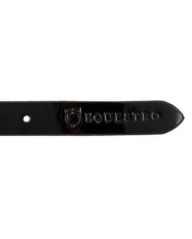 WOMEN S SHINY BELT WITH BIT BUCKLE