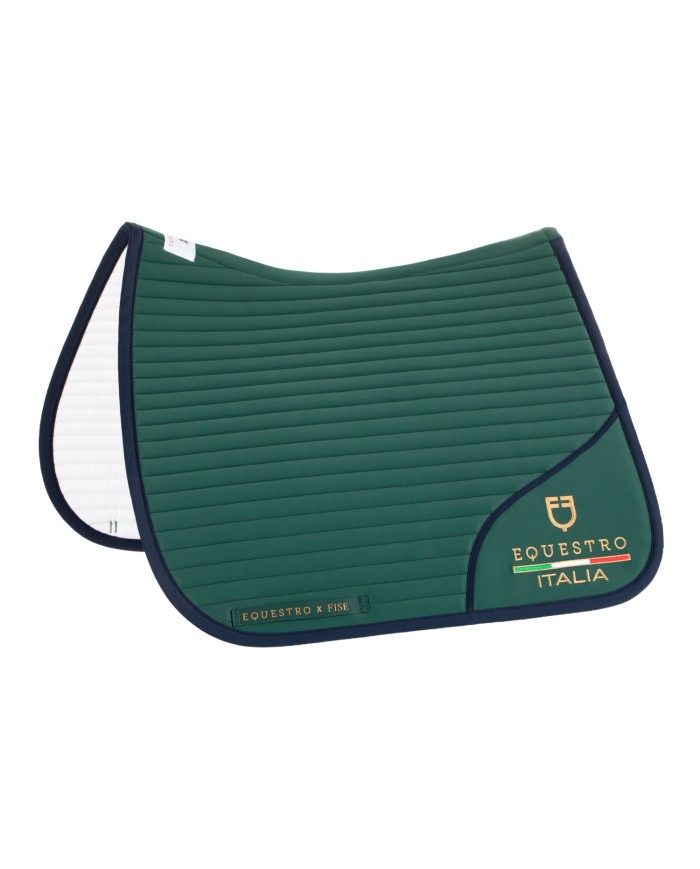 DRESSAGE SADDLE PAD IN TECHNICAL FABRIC EQUESTROxFISE CENTENARY