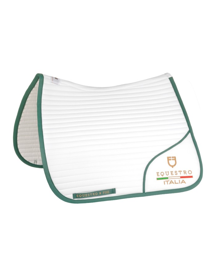 DRESSAGE SADDLE PAD IN TECHNICAL FABRIC EQUESTROxFISE CENTENARY