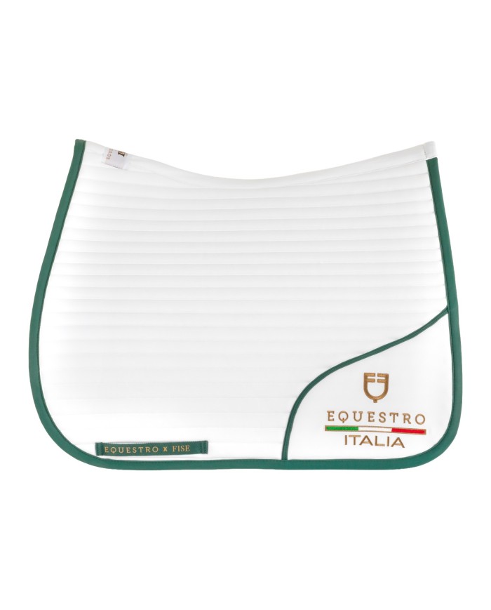 DRESSAGE SADDLE PAD IN TECHNICAL FABRIC EQUESTROxFISE CENTENARY
