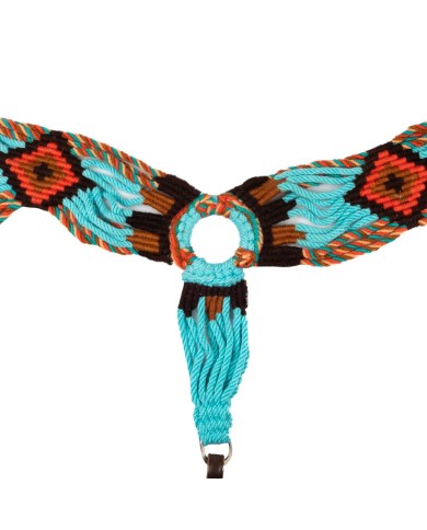ROPE WAVES WESTERN BREASTCOLLAR