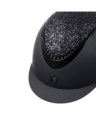 Cap visiera stretta con brillantini Cap visiera stretta con brillantini
