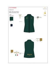 WOMEN S DOWN VEST EQUESTROxFISE CENTENARY