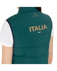 WOMEN S DOWN VEST EQUESTROxFISE CENTENARY