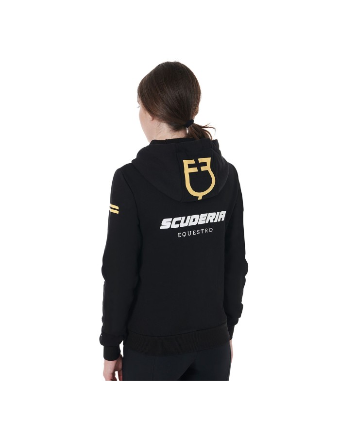 WOMEN S SCUDERIA EQUESTRO COLLETION FRENCH TERRY FULL ZIP HOODIE