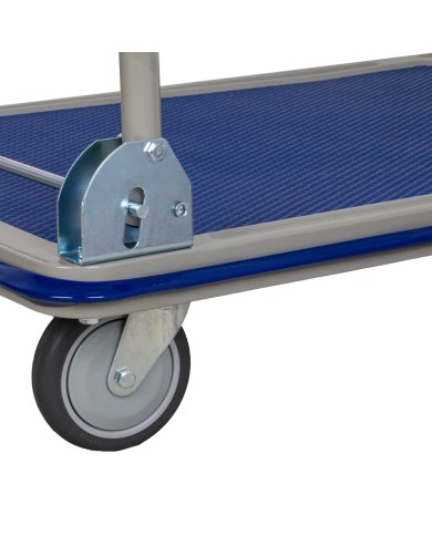 CARRELLO CON SPONDA RIBALTABILE 91X61X87CM MAX 300KG