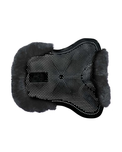 ACTIVE PONY GEL PAD CUT OUT 1/2 SHEEPSKIN EDGE JUST GEL