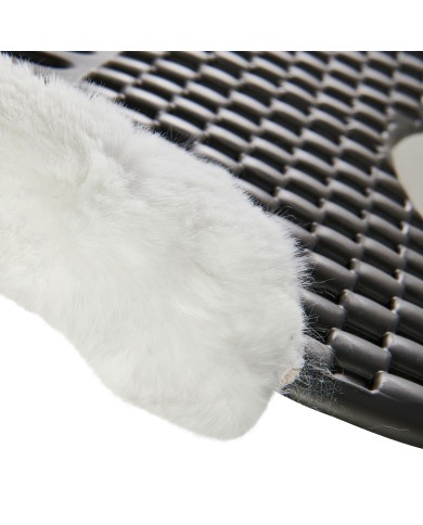 PIUMA AIR-RELEASE FEATHERLIGHT PAD CUT-OUT ECO-WOOL ONE SIZE COLOR CHARC