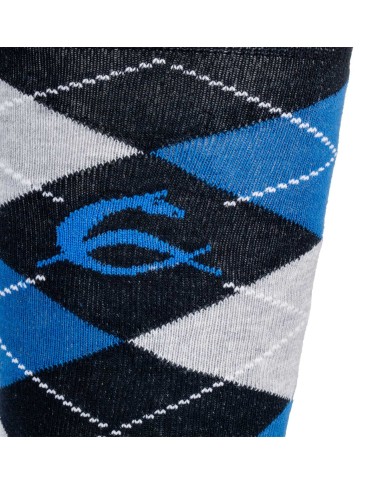 ACAVALLO COTTON SOCKS W/DIAMOND