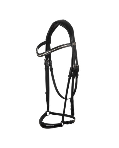 DAMA DROP NOSEBAND SOFT ANATOMIC LEATHER BRIDLE